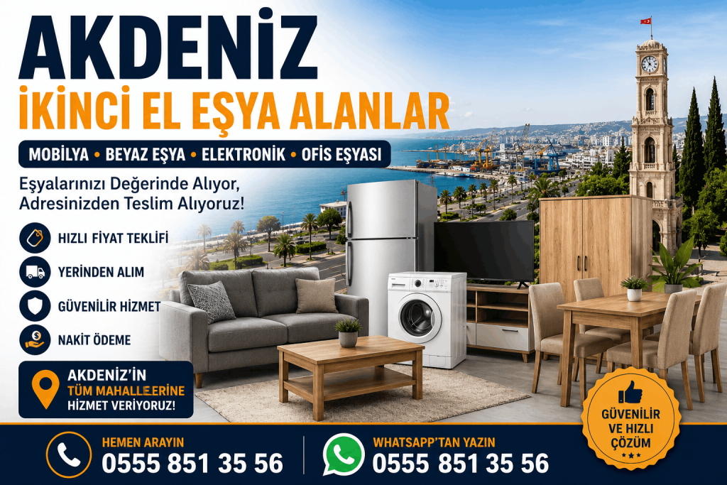 Akdeniz ikinci el esya alanlar