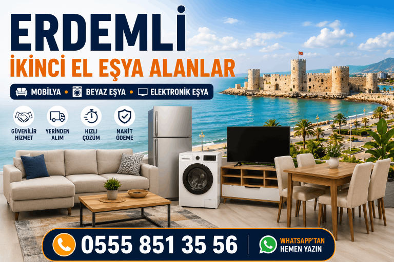 Erdemli ikinci el esya alanlar