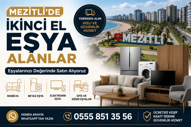 Mezitli ikinci el esya alanlar