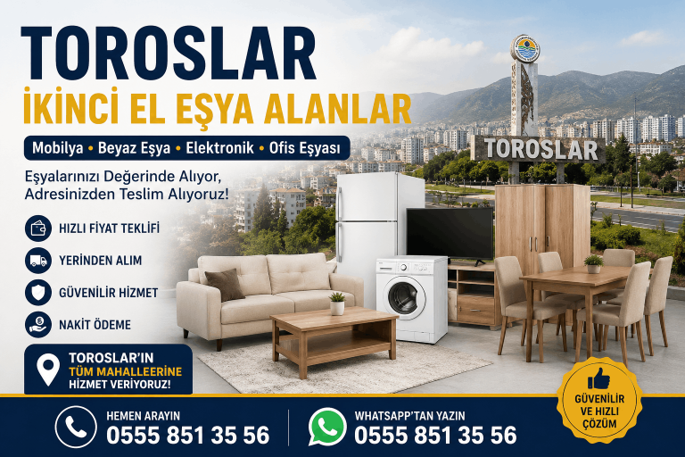 Toroslar ikinci el eşya alanlar